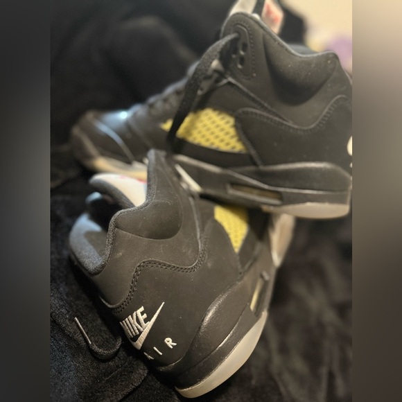 Jordan 5 retro og bg 'metallic' 2016 Boy Size 6y (Must See) - Picture 11 of 14